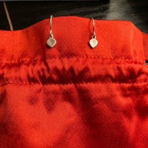 Sterling Silver Tiny Lotus Earrings by Me & Ro